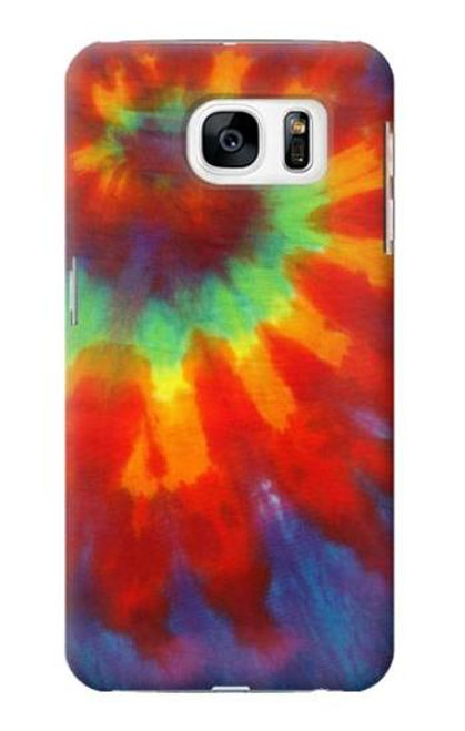 W2985 Colorful Tie Dye Texture Hard Case and Leather Flip Case For Samsung Galaxy S7