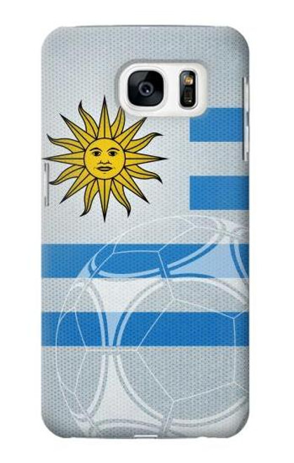 W2995 Uruguay Football Soccer Copa 2016 Hard Case and Leather Flip Case For Samsung Galaxy S7