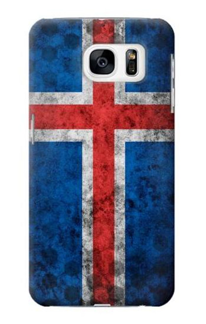 W3000 Iceland Football Soccer Euro 2016 Hard Case and Leather Flip Case For Samsung Galaxy S7