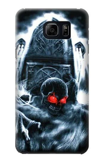 W0297 Zombie Dead Man Hard Case and Leather Flip Case For Samsung Galaxy S6 Edge Plus