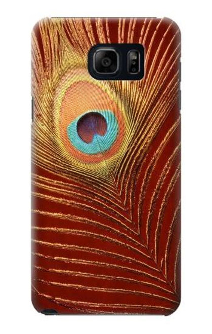 W0512 Peacock Hard Case and Leather Flip Case For Samsung Galaxy S6 Edge Plus