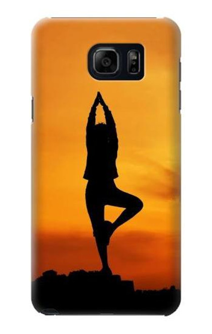 W0832 Yoga Hard Case and Leather Flip Case For Samsung Galaxy S6 Edge Plus