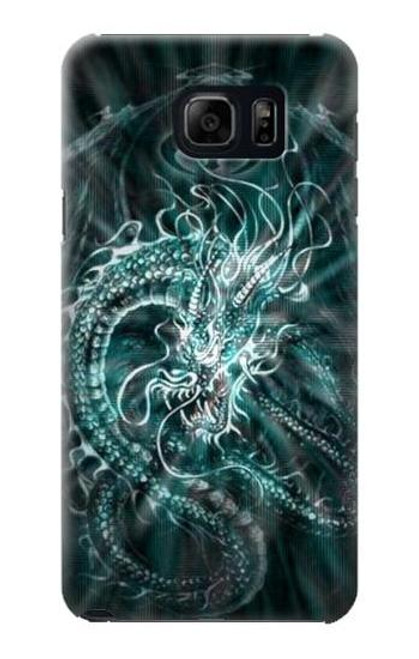 W1006 Digital Chinese Dragon Hard Case and Leather Flip Case For Samsung Galaxy S6 Edge Plus