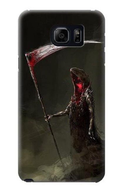 W1319 Grim Reaper Death Scythe Hard Case and Leather Flip Case For Samsung Galaxy S6 Edge Plus