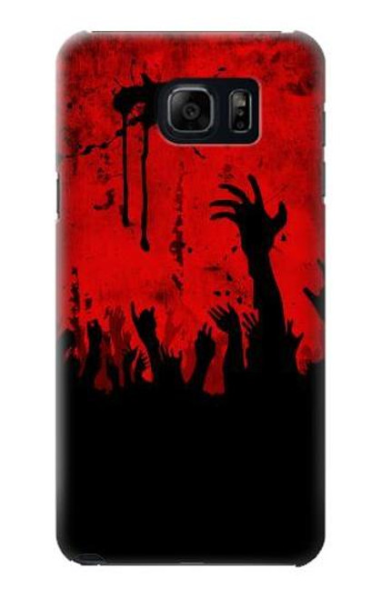 W2458 Zombie Hands Hard Case and Leather Flip Case For Samsung Galaxy S6 Edge Plus