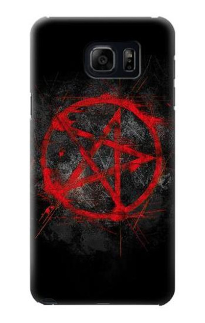 W2557 Pentagram Hard Case and Leather Flip Case For Samsung Galaxy S6 Edge Plus