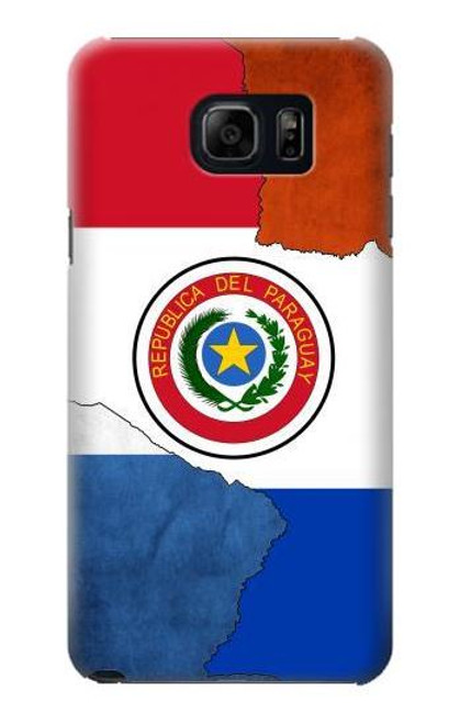 W3017 Paraguay Flag Hard Case and Leather Flip Case For Samsung Galaxy S6 Edge Plus