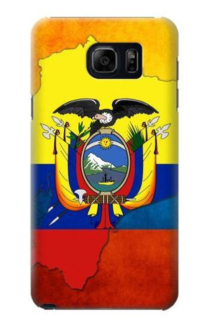 W3020 Ecuador Flag Hard Case and Leather Flip Case For Samsung Galaxy S6 Edge Plus