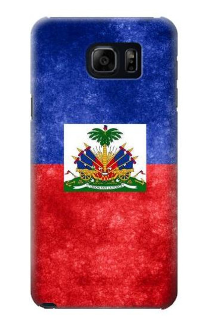 W3022 Haiti Flag Hard Case and Leather Flip Case For Samsung Galaxy S6 Edge Plus