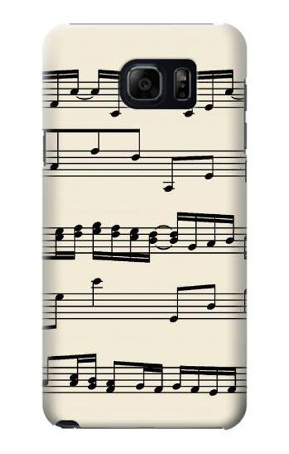 W3082 Music Sheet Hard Case and Leather Flip Case For Samsung Galaxy S6 Edge Plus