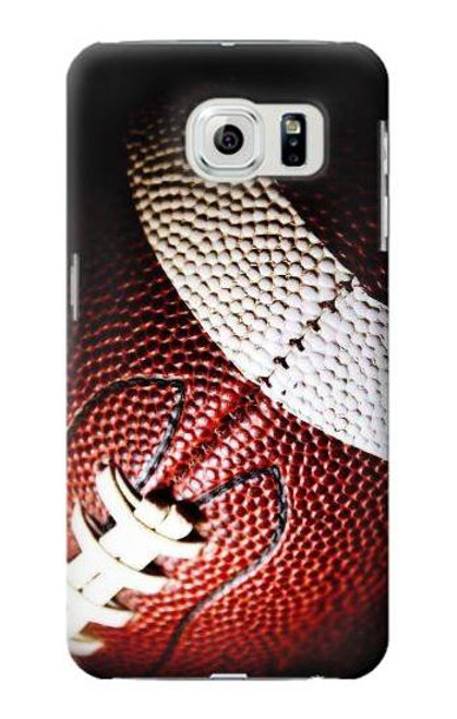 W0062 American Football Hard Case and Leather Flip Case For Samsung Galaxy S6 Edge