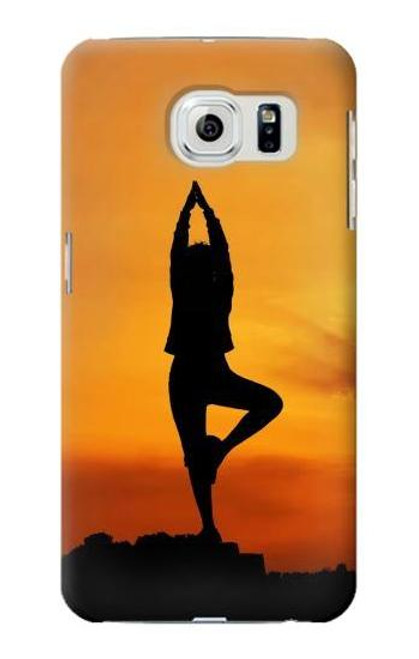 W0832 Yoga Hard Case and Leather Flip Case For Samsung Galaxy S6 Edge