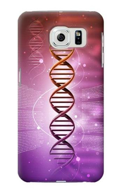 W2573 Dna Genetic Code Hard Case and Leather Flip Case For Samsung Galaxy S6 Edge