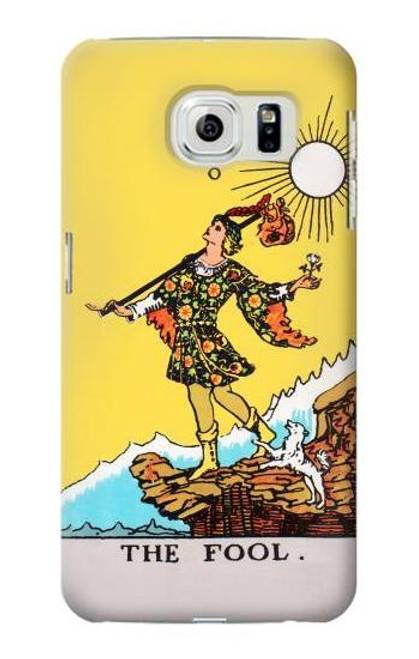 W2810 Tarot Card The Fool Hard Case and Leather Flip Case For Samsung Galaxy S6 Edge