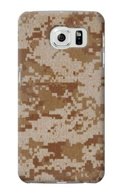 W2939 Desert Digital Camo Camouflage Hard Case and Leather Flip Case For Samsung Galaxy S6 Edge