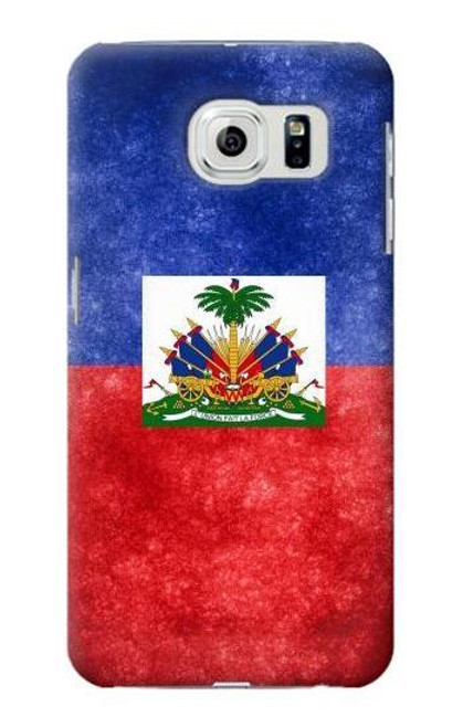 W3022 Haiti Flag Hard Case and Leather Flip Case For Samsung Galaxy S6 Edge