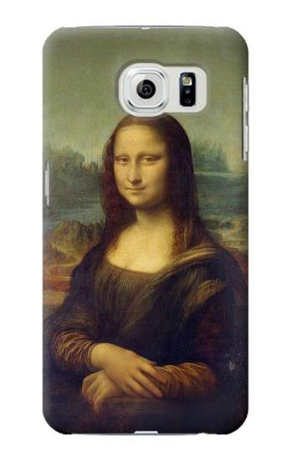 W3038 Mona Lisa Da Vinci Painting Hard Case and Leather Flip Case For Samsung Galaxy S6 Edge