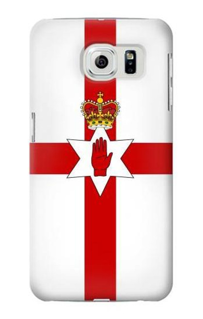 W3089 Flag of Northern Ireland Hard Case and Leather Flip Case For Samsung Galaxy S6 Edge