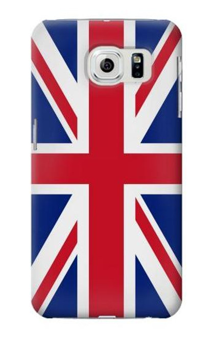 W3103 Flag of The United Kingdom Hard Case and Leather Flip Case For Samsung Galaxy S6 Edge