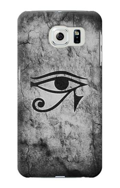 W3108 Ancient Egyptian Sun Eye Of Horus Hard Case and Leather Flip Case For Samsung Galaxy S6 Edge