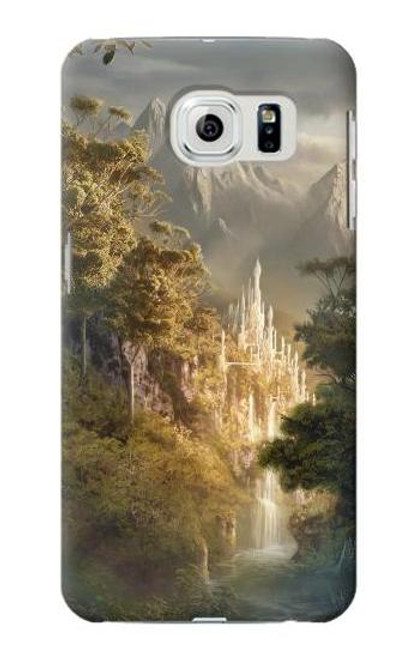 W0408 Fantasy Art Hard Case and Leather Flip Case For Samsung Galaxy S6