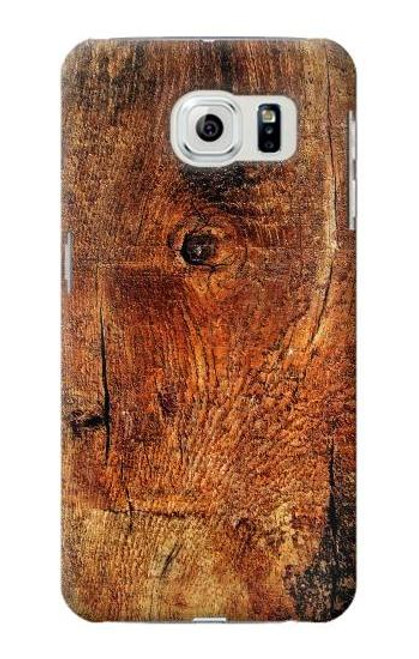 W1140 Wood Skin Graphic Hard Case and Leather Flip Case For Samsung Galaxy S6