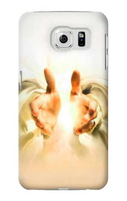 W2546 Hand of God Heaven Hard Case and Leather Flip Case For Samsung Galaxy S6