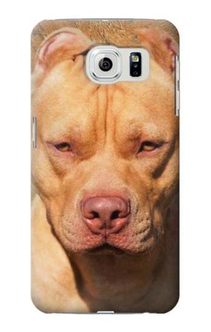 W2903 American Pitbull Dog Hard Case and Leather Flip Case For Samsung Galaxy S6