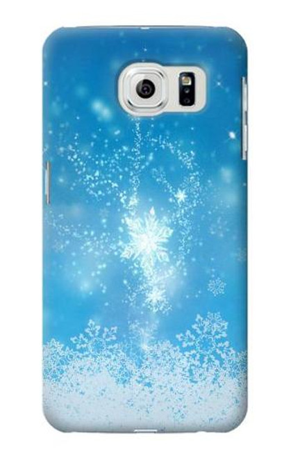 W2923 Frozen Snow Spell Magic Hard Case and Leather Flip Case For Samsung Galaxy S6