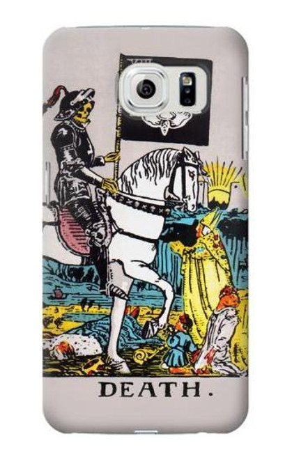 W3008 Tarot Card Death Hard Case and Leather Flip Case For Samsung Galaxy S6