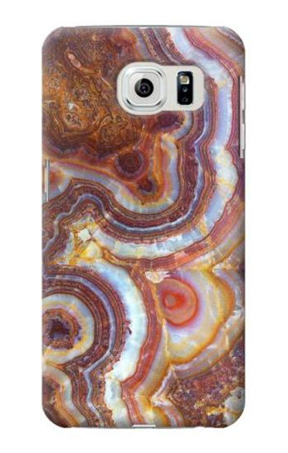 W3034 Colored Marble Texture Printed Hard Case and Leather Flip Case For Samsung Galaxy S6