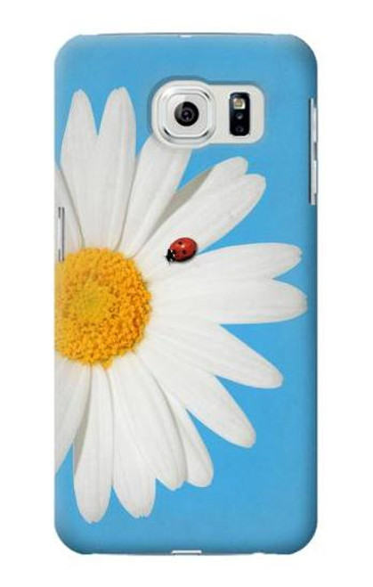 W3043 Vintage Daisy Lady Bug Hard Case and Leather Flip Case For Samsung Galaxy S6