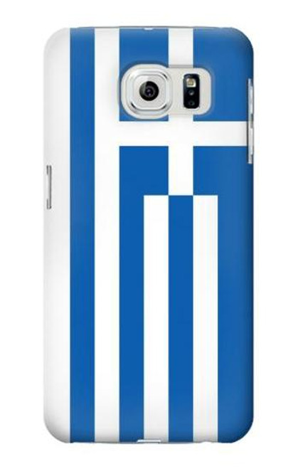 W3102 Flag of Greece Hard Case and Leather Flip Case For Samsung Galaxy S6