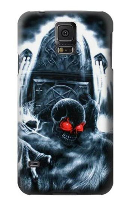 W0297 Zombie Dead Man Hard Case and Leather Flip Case For Samsung Galaxy S5