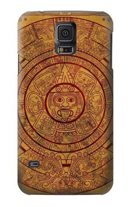 W0692 Mayan Calendar Hard Case and Leather Flip Case For Samsung Galaxy S5