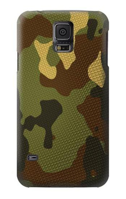 W1602 Camo Camouflage Graphic Printed Hard Case and Leather Flip Case For Samsung Galaxy S5