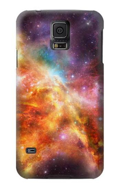 W1963 Nebula Rainbow Space Hard Case and Leather Flip Case For Samsung Galaxy S5