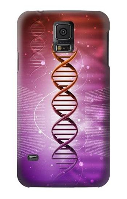 W2573 Dna Genetic Code Hard Case and Leather Flip Case For Samsung Galaxy S5