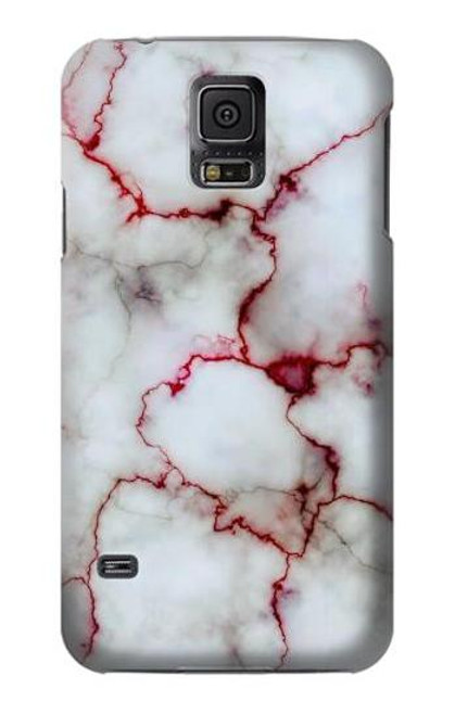 W2920 Bloody Marble Hard Case and Leather Flip Case For Samsung Galaxy S5