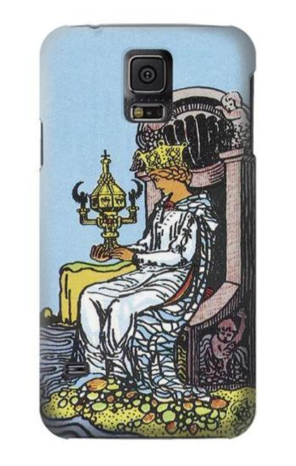 W3067 Tarot Card Queen of Cups Hard Case and Leather Flip Case For Samsung Galaxy S5