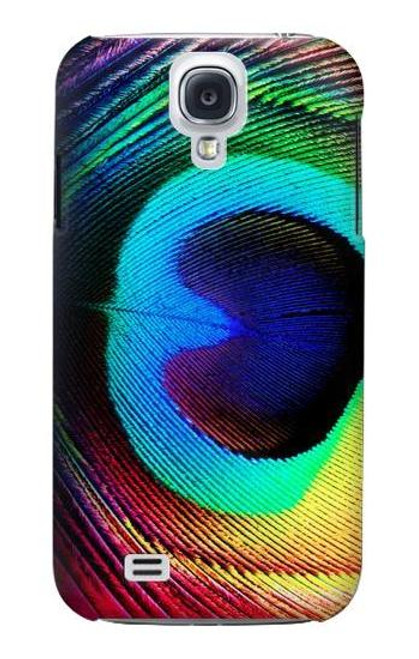 W0511 Peacock Hard Case and Leather Flip Case For Samsung Galaxy S4