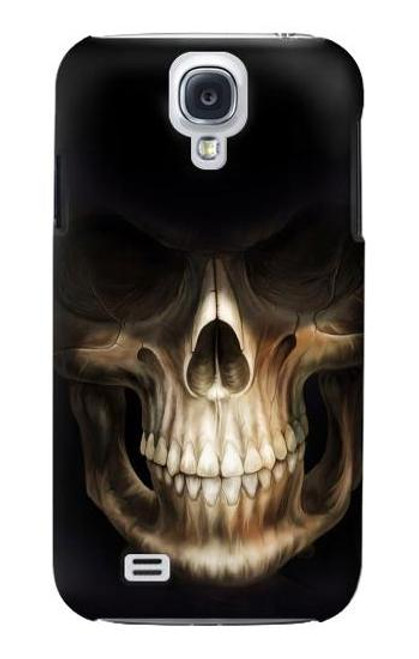 W1107 Skull Face Grim Reaper Hard Case and Leather Flip Case For Samsung Galaxy S4