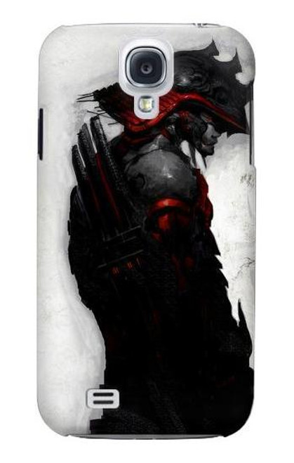 W2111 Dark Samurai Hard Case and Leather Flip Case For Samsung Galaxy S4