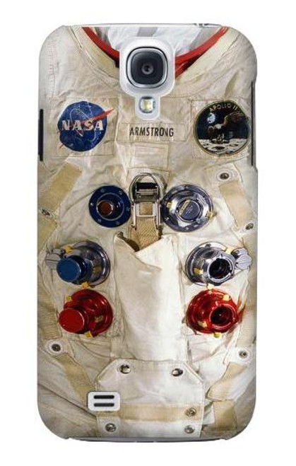 W2639 Neil Armstrong White Astronaut Space Suit Hard Case and Leather Flip Case For Samsung Galaxy S4