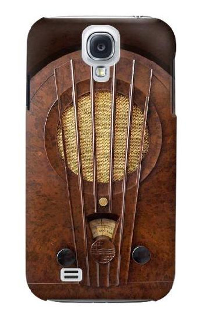 W2655 Vintage Bakelite Deco Radio Hard Case and Leather Flip Case For Samsung Galaxy S4