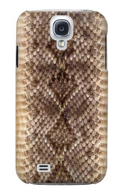 W2875 Rattle Snake Skin Graphic Printed Hard Case and Leather Flip Case For Samsung Galaxy S4