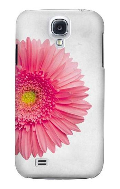 W3044 Vintage Pink Gerbera Daisy Hard Case and Leather Flip Case For Samsung Galaxy S4