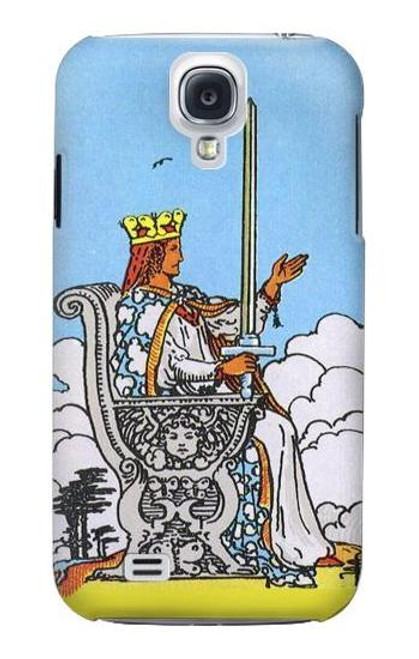 W3068 Tarot Card Queen of Swords Hard Case and Leather Flip Case For Samsung Galaxy S4