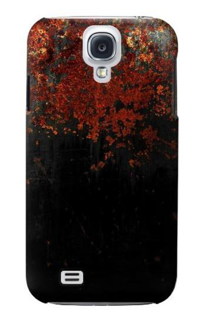 W3071 Rusted Metal Texture Graphic Hard Case and Leather Flip Case For Samsung Galaxy S4