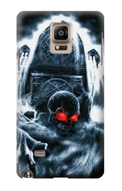 W0297 Zombie Dead Man Hard Case and Leather Flip Case For Samsung Galaxy Note 4